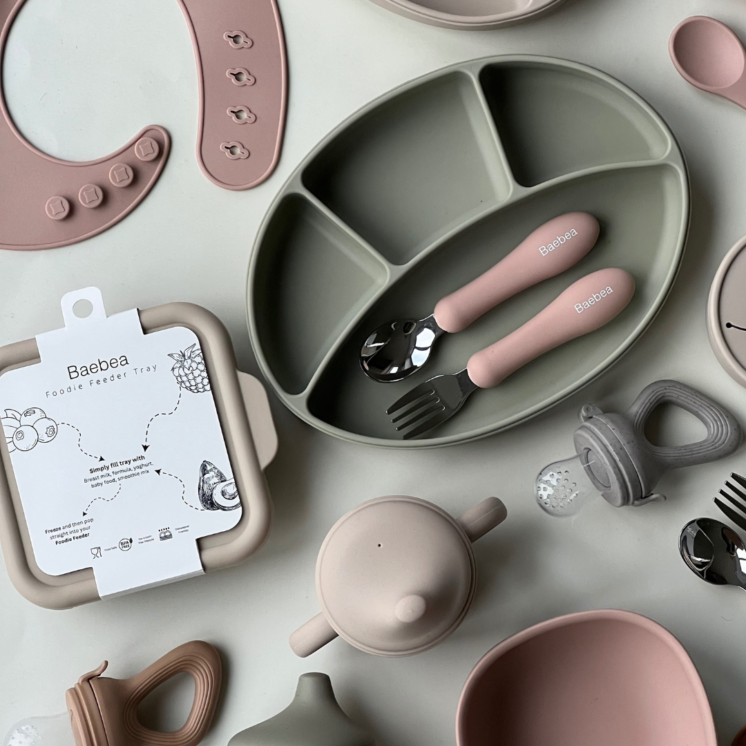 Silicone Suction Bowl & Spoon set