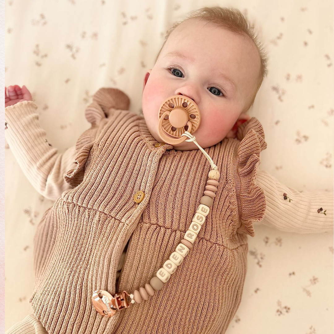 Personalised Dummy Soother Clip