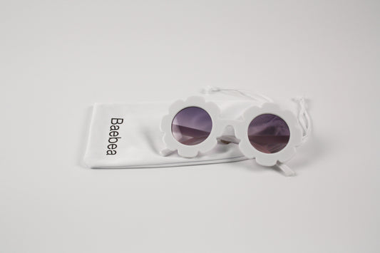 White Flower Sunglasses