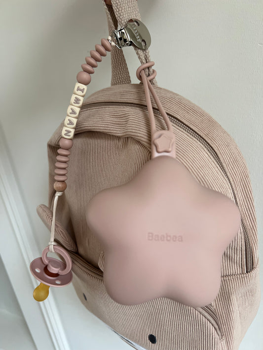 Personalised Dummy Clip & Dummy Holder Bundle Saver Set