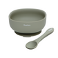 Silicone Suction Bowl & Spoon set