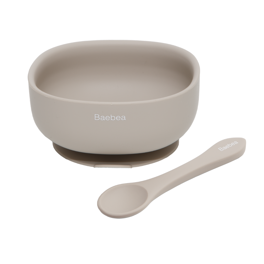 Silicone Suction Bowl & Spoon set