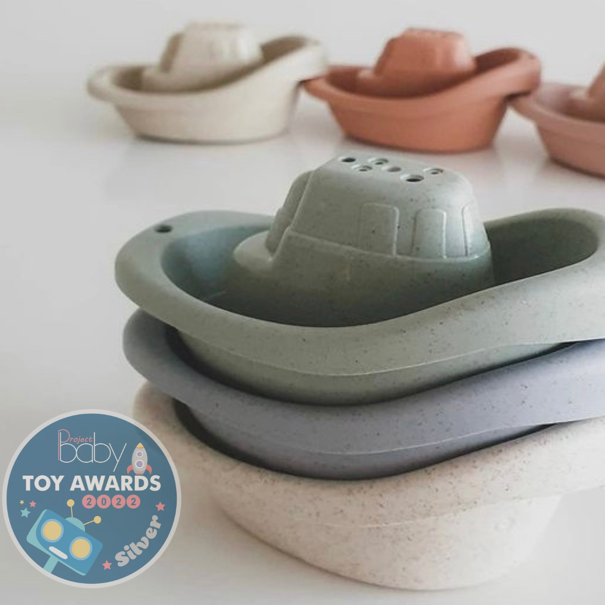 Award Winning Stacking Bath Boats