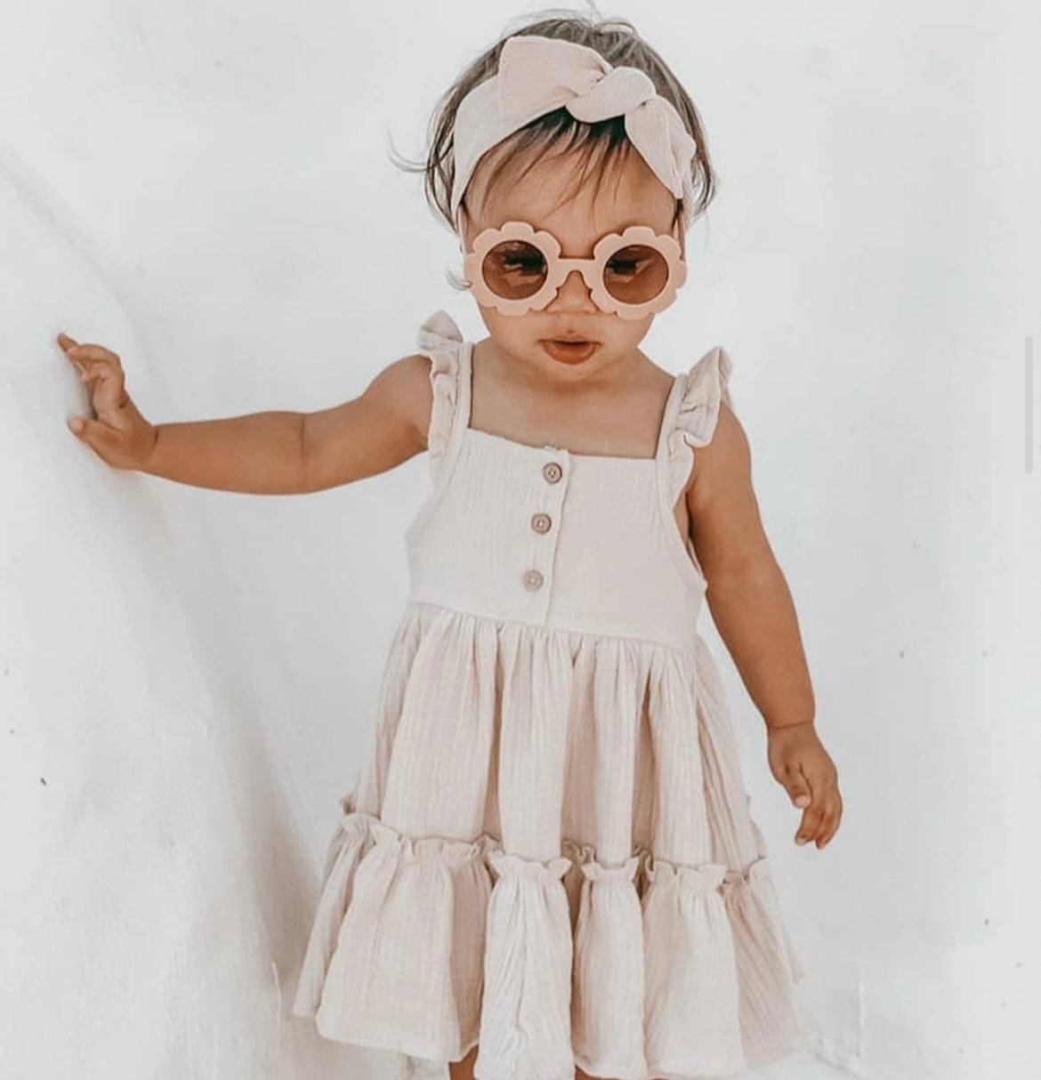 Blush Flower Sunglasses Baebea