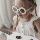 White Flower Sunglasses